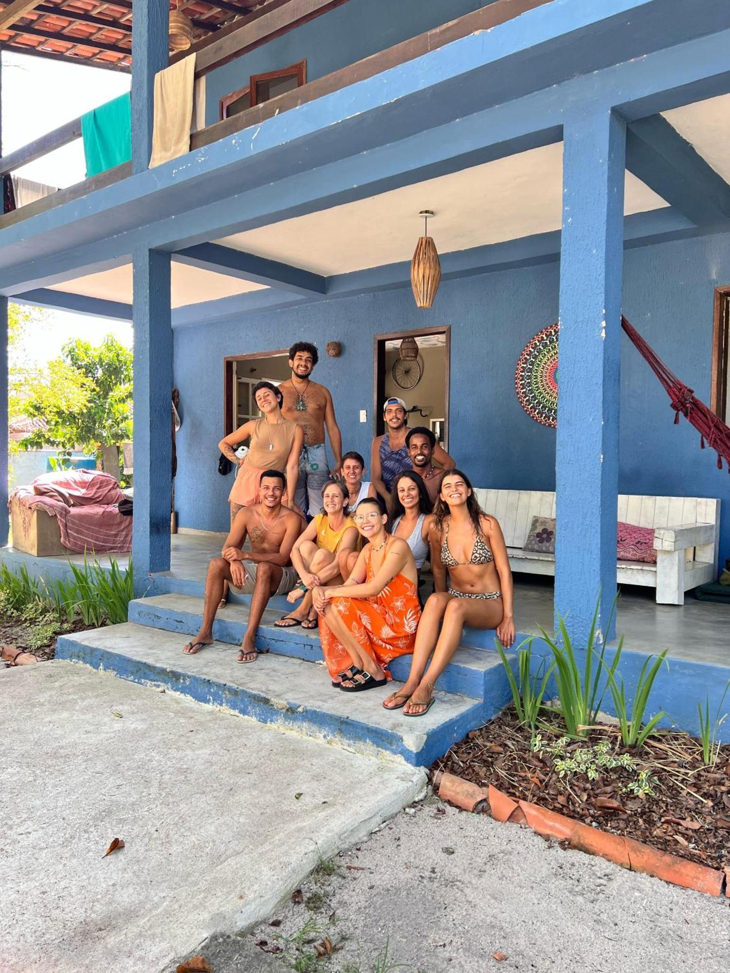 Adios Amigos Hostel Porto Seguro Bagian luar foto