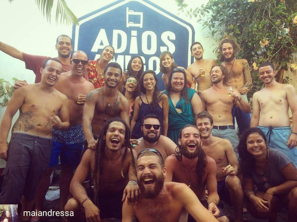 Adios Amigos Hostel Porto Seguro Bagian luar foto